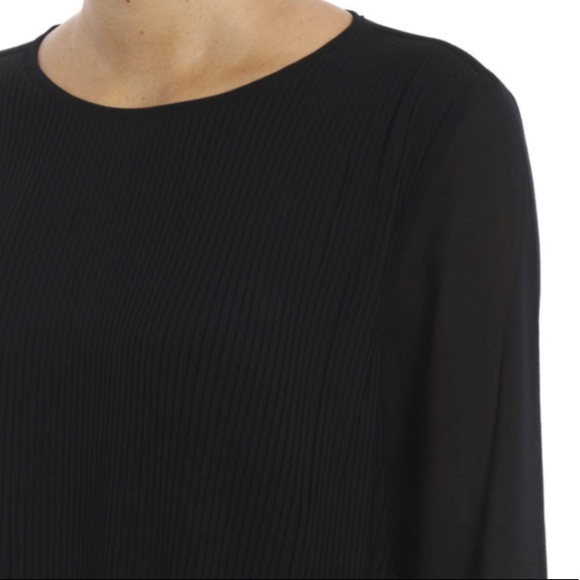 Michael Kors Black Pleated Blouse - Picture 5 of 10